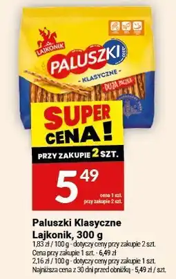 Twój Market Paluszki Klasyczne Lajkonik oferta