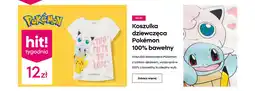 Pepco Koszulka dziewczęca Pokémon 100% bawełny oferta