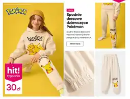 Pepco Spodnie dresowe dziewczęce Pokémon oferta