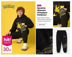 Pepco Spodnie dresowe chłopięce Pokémon oferta