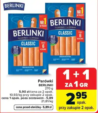 Parówki BERLINKI