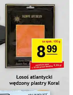 Gram Market Koral Losoś atlantycki wędzony plastry oferta