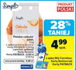 Carrefour Polska cebula SIMPL oferta