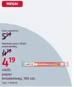 Rossmann VIGO!, papier śniadaniowy oferta