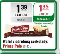 Eurocash Prince Polo Wafel z odrobiną czekolady oferta