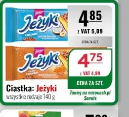 Eurocash Jeżyki ciastka oferta
