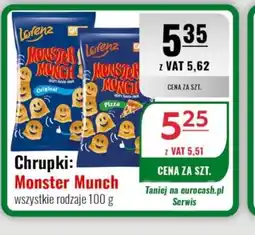 Eurocash Lorenz Chrupki Monster Munch oferta