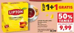 Kaufland Lipton Yellow Label herbata czarna oferta