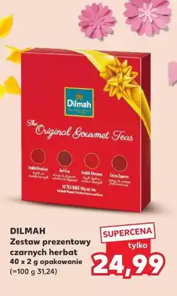 Kaufland DILMAH Zestaw prezentowy czarnych herbat 40 x 2 g opakowanie oferta