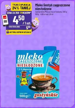 Polomarket Mleko Gostyń zagęszczone niesłodzone oferta