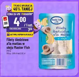 Polomarket Filety śledziowe a’la matjas w oleju Master Fish oferta