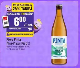 Polomarket Piwo Pinta Mini-Maxi IPA 0% oferta