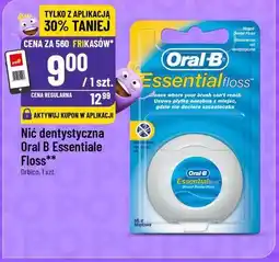 Polomarket Nić dentystyczna Oral B Essential Floss oferta