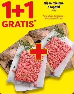 Polomarket Mięso mielone z łopatki 500g (1+1 gratis przy zakupie 2 produktów) oferta