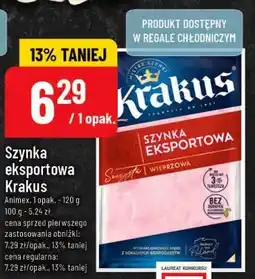 Polomarket Szynka eksportowa Krakus Animex oferta
