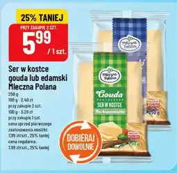 Polomarket Ser w kostce gouda lub edamski Mleczna Polana oferta