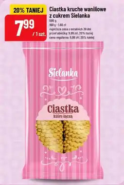 Polomarket Ciastka kruche waniliowe z cukrem Sielanka oferta