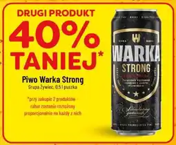 Polomarket Piwo Warka Strong oferta