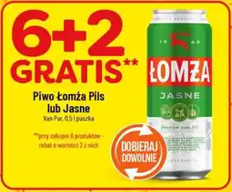 Polomarket Piwo Łomża Pils lub Jasne oferta