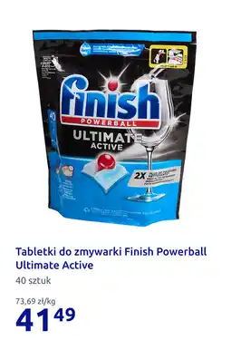 Action Tabletki do zmywarki Finish Powerball Ultimate Active oferta