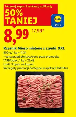 Lidl Rzeźnik Mięso mielone z szynki, XXL oferta