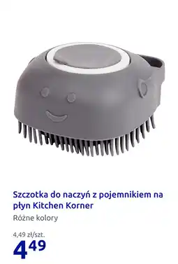Action Szczotka do naczyń z pojemnikiem na płyn Kitchen Korner oferta