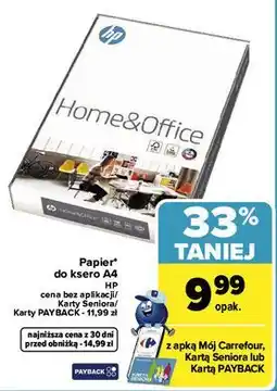 Carrefour Papier do ksero A4 oferta