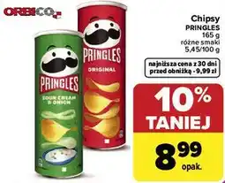 Carrefour Chipsy Pringles oferta