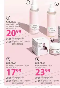 Hebe Girlslab żel myjący do twarzy oferta
