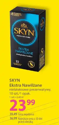 Hebe Skyn ekstra nawilżane nielateksowe prezerwatywy oferta