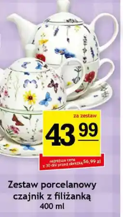 Gram Market Zestaw porcelanowy czajnik z filiżanką oferta