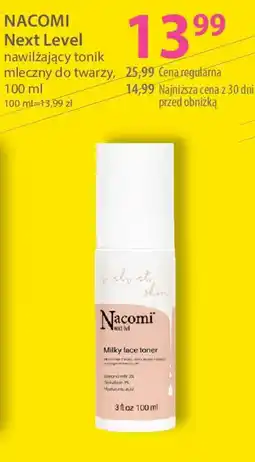 Hebe Nacomi next level nawilżający tonik mleczny do twarzy oferta