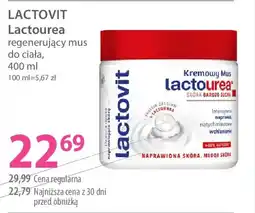 Hebe Lactovit lactourea regenerujący mus do ciała oferta
