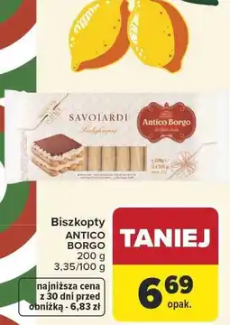 Carrefour Biszkopty Savoiardi oferta