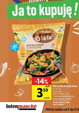 Intermarche Warzywa na patelnię, klasyczne oferta