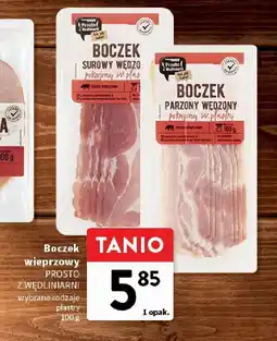 Intermarche Boczek Boczek wieprzowy wybrane rodzaje plastry oferta