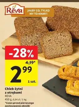 Intermarche Chleb żytni z otrębami oferta