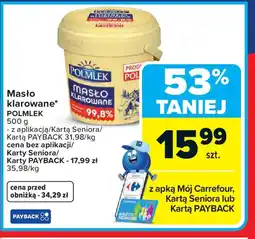 Carrefour Polmlek Masło klarowane oferta