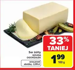 Carrefour Ser żółty Gouda Ogorzałek oferta