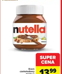 Carrefour Ferrero Nutella krem czekoladowy oferta