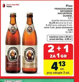 Carrefour Franziskaner Piwo Weissbier oferta