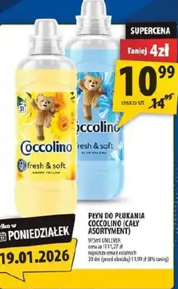 Arhelan Płyn do płukania Coccolino oferta