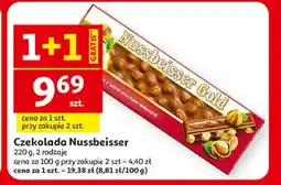 Auchan Czekolada Nussbeisser oferta