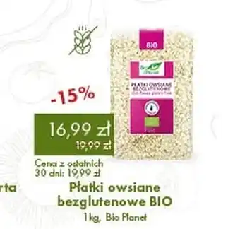 Płatki owsiane Bio Planet