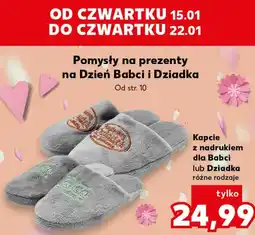 Kaufland Kapcie oferta