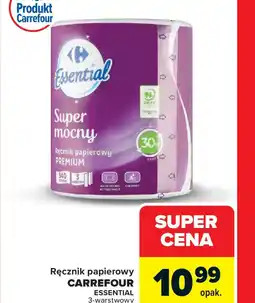 Carrefour Carrefour Essential ręcznik papierowy oferta