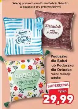Kaufland Poduszka dla Babci lub Poduszka dla Dziadka oferta