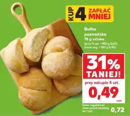 Kaufland Bułka poznańska 75 g sztuka oferta