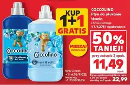 Kaufland COCCOLINO Płyn do płukania tkanin oferta