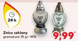 Kaufland Znicz szklany oferta